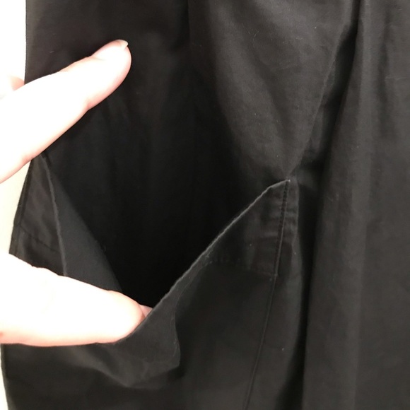 Theory Peruvia Paperbag Skirt 4 black bow tie - Picture 3 of 9